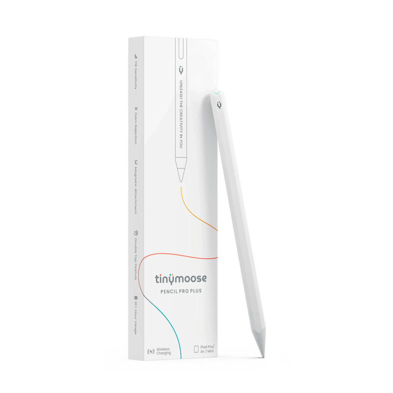 Pencil Pro Plus - iPad Pen with Wireless Charging – Alpine White