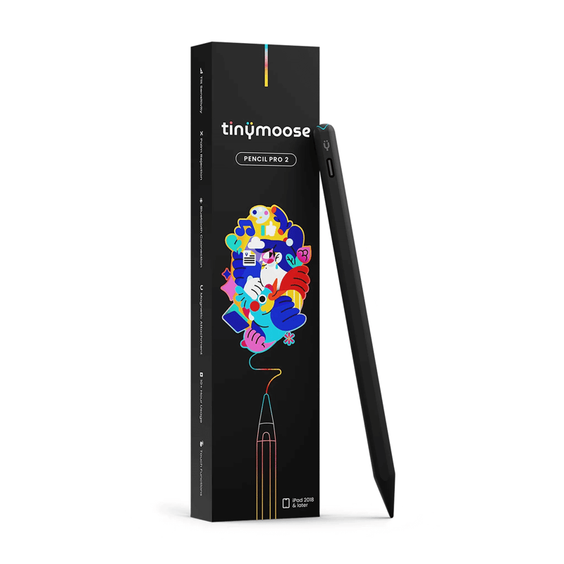 Pencil Pro 2 · Midnight Black - iPad Pen With Gesture Controls
