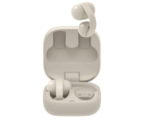 Sony LinkBuds Clip Truly Wireless Open Earbuds - Gray/Beige