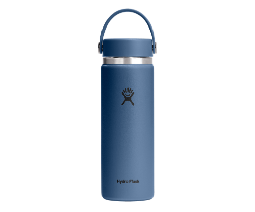 Hydro Flask 20 oz. Wide Mouth Bottle w/ Flex Cap - Harbor Blue