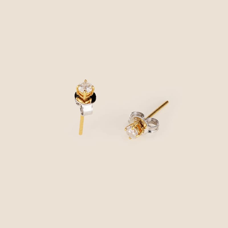 Four-Claw Diamond Stud Earrings (1/5 Ct. Tw.)